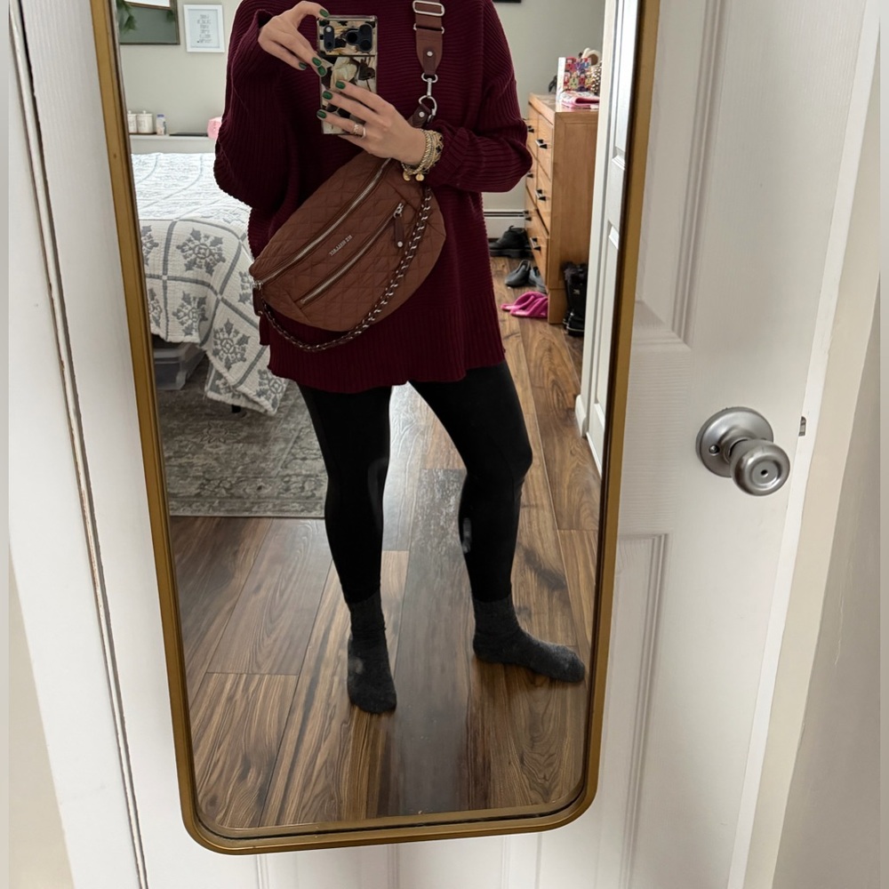 MZ Wallace Quilted Crossbody Bag in Brown - Picture 8 of 9